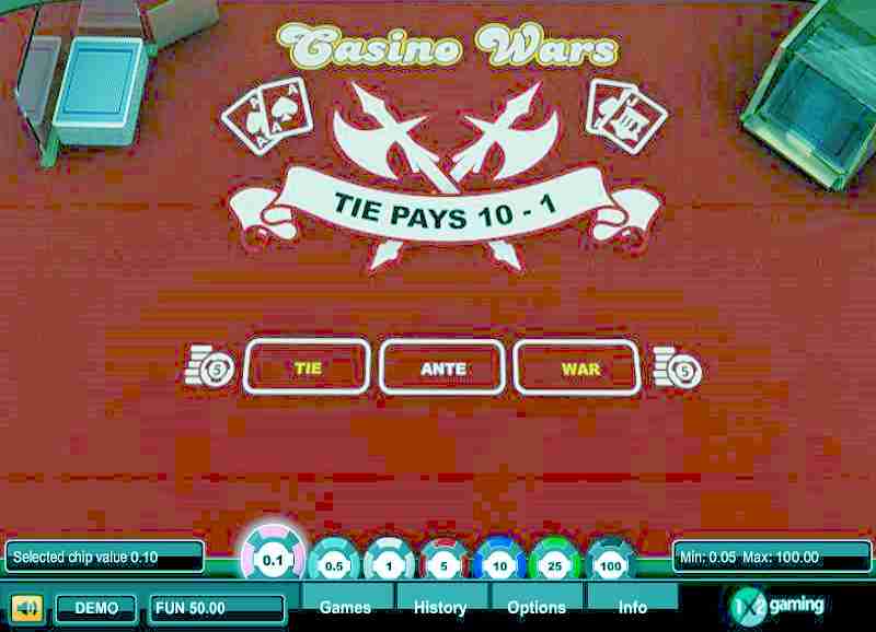 Casino Wars online