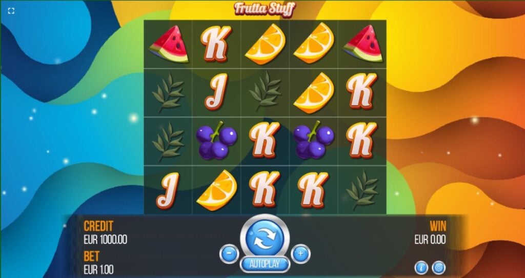 Gulungan slot Frutta Stuff oleh Panga Games